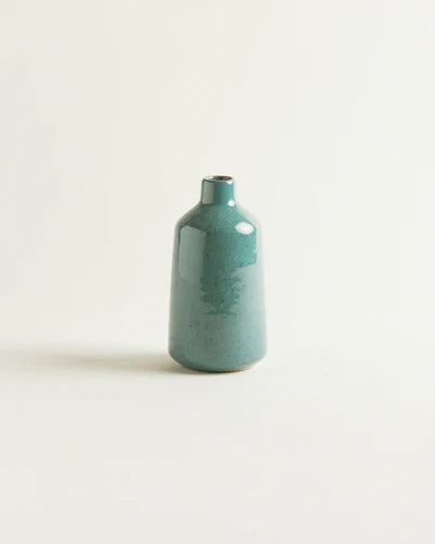 Dark green mini vase