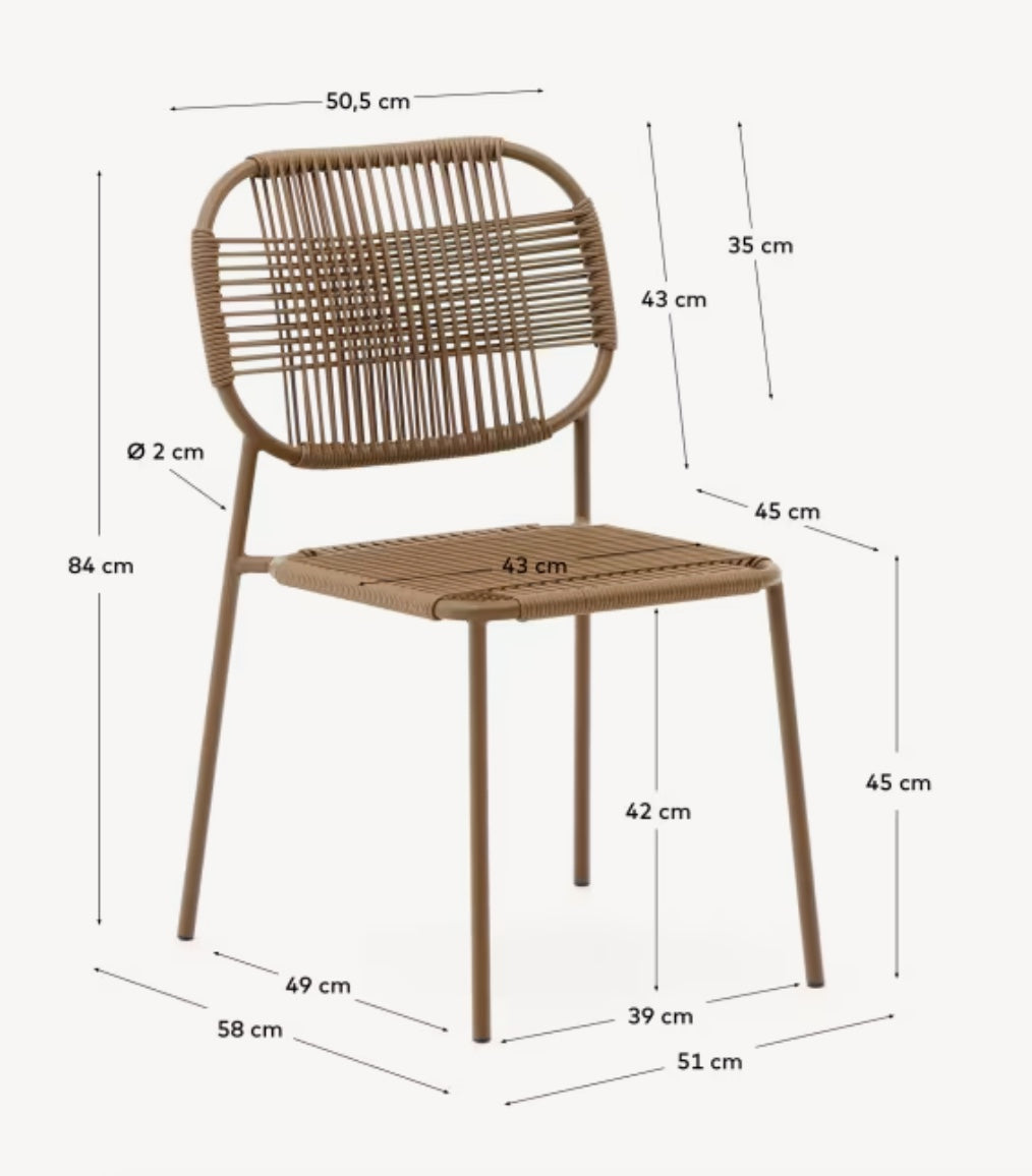 Talaier garden chair - E-mail to order