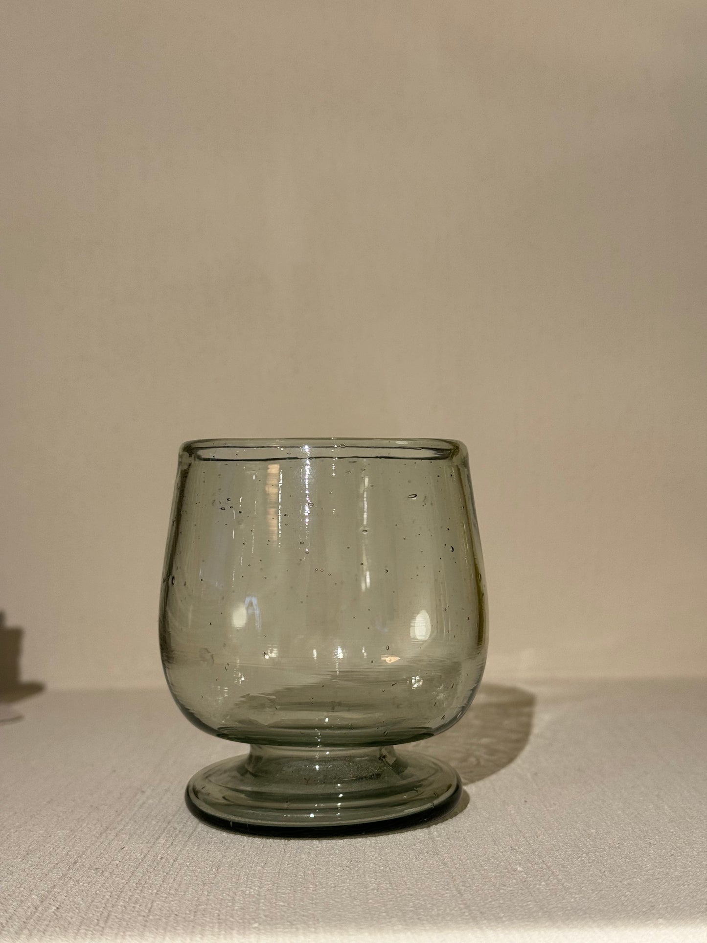 Footed glass