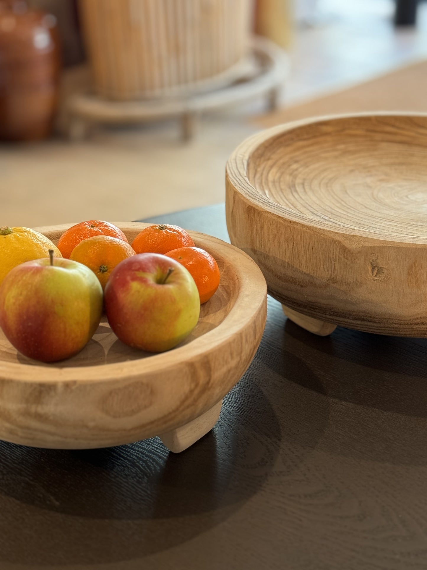 Wooden bowls