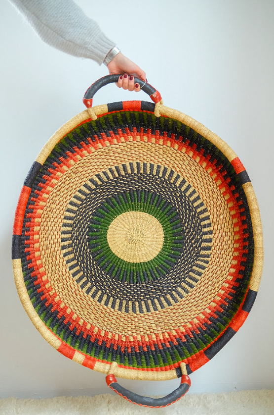 Colorful Woven Baskets