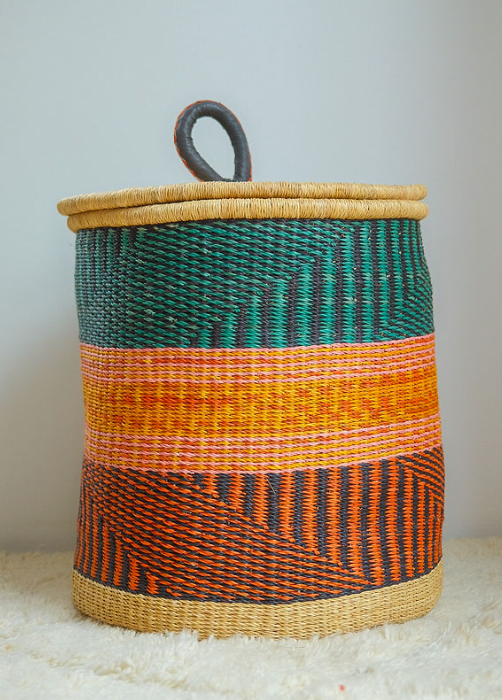 Colorful Woven Baskets