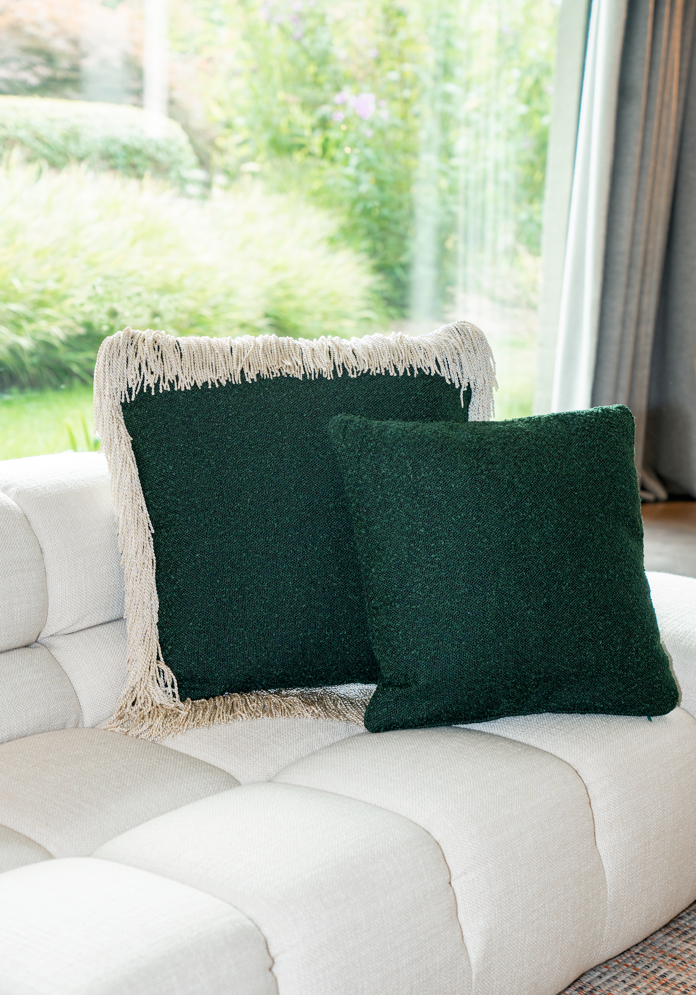 In-house designed pillows