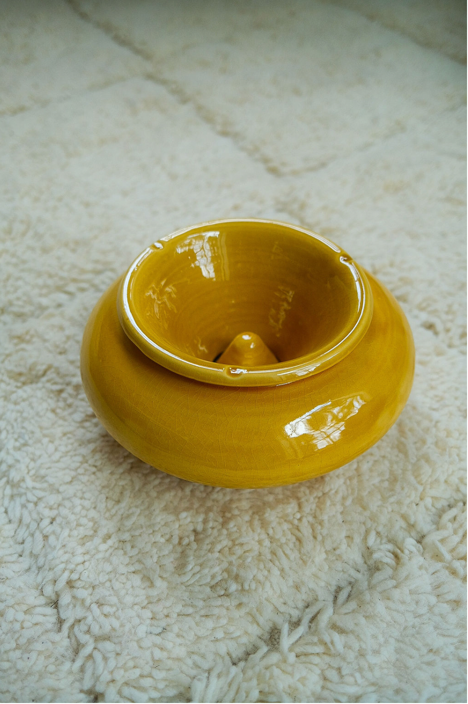 Moroccan ashtray -  medium round