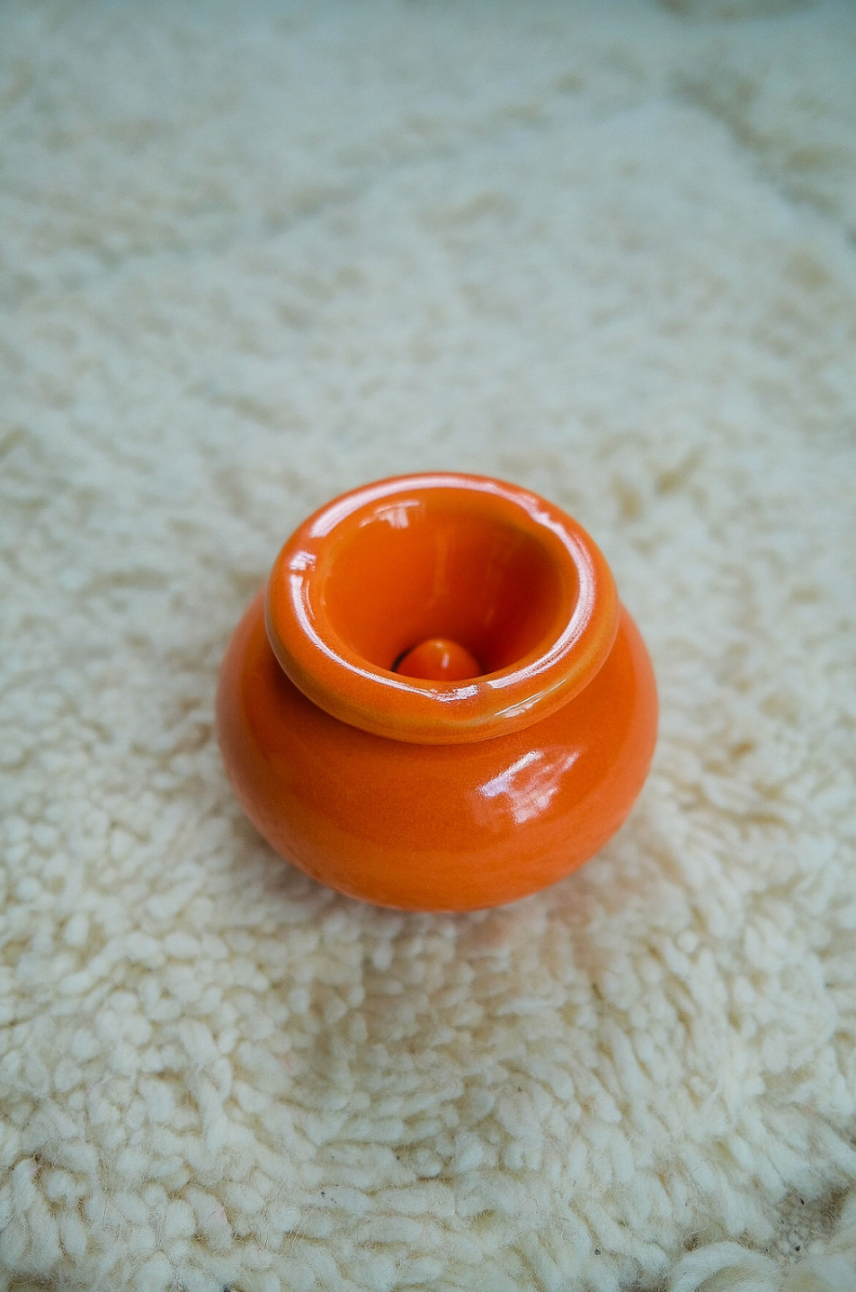 Moroccan ashtray -  small round