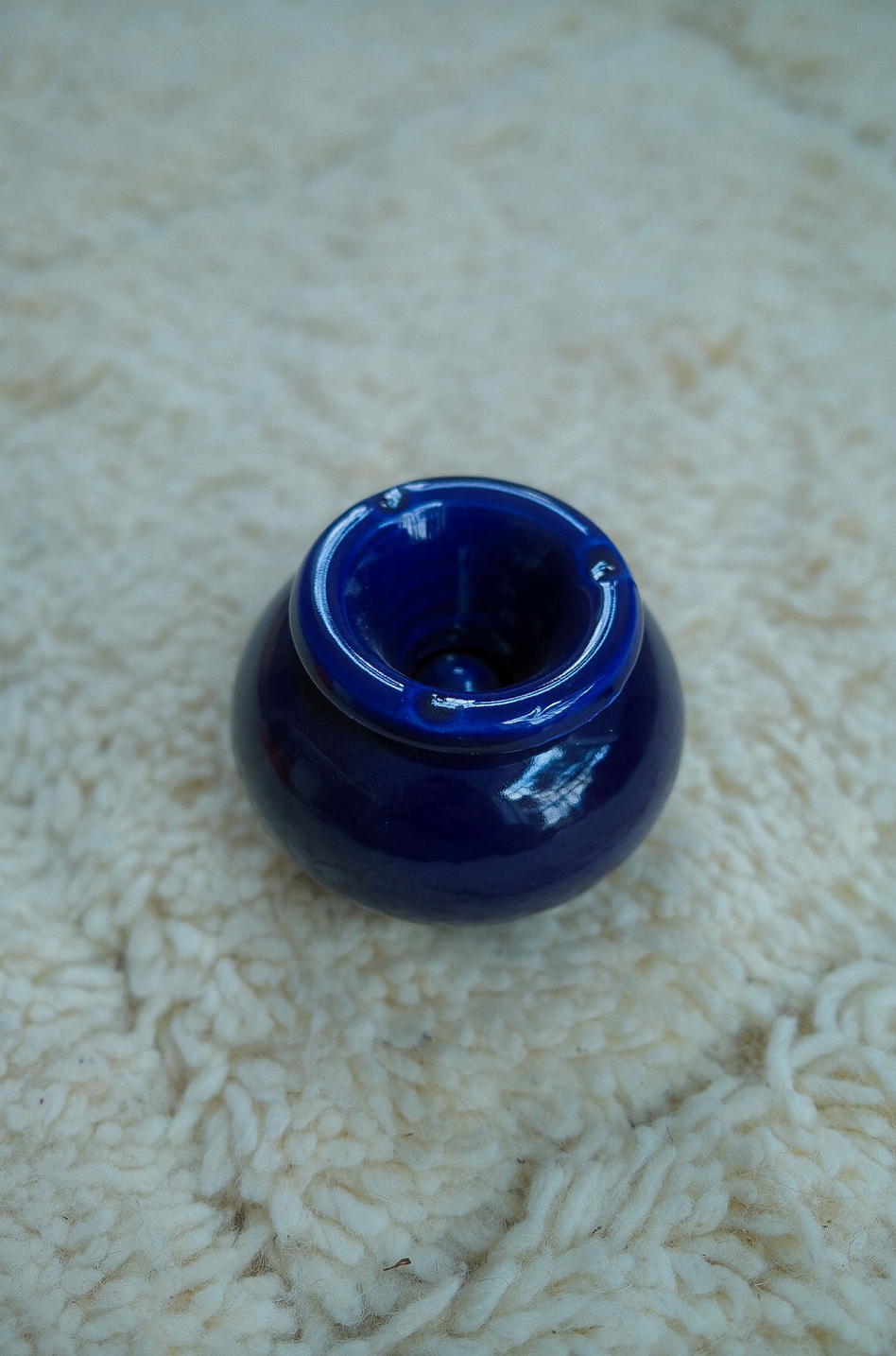 Moroccan ashtray -  small round