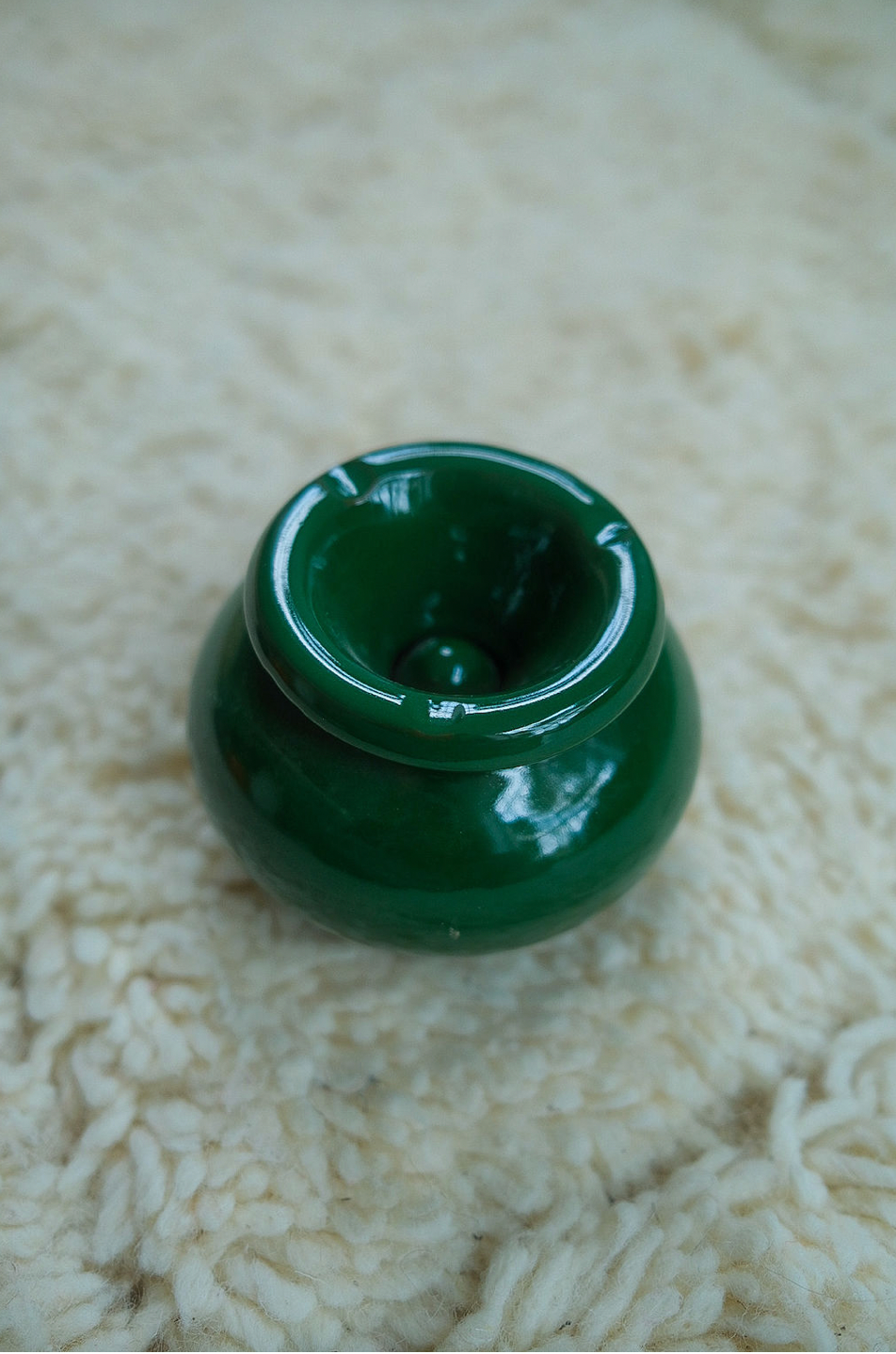 Moroccan ashtray -  small round