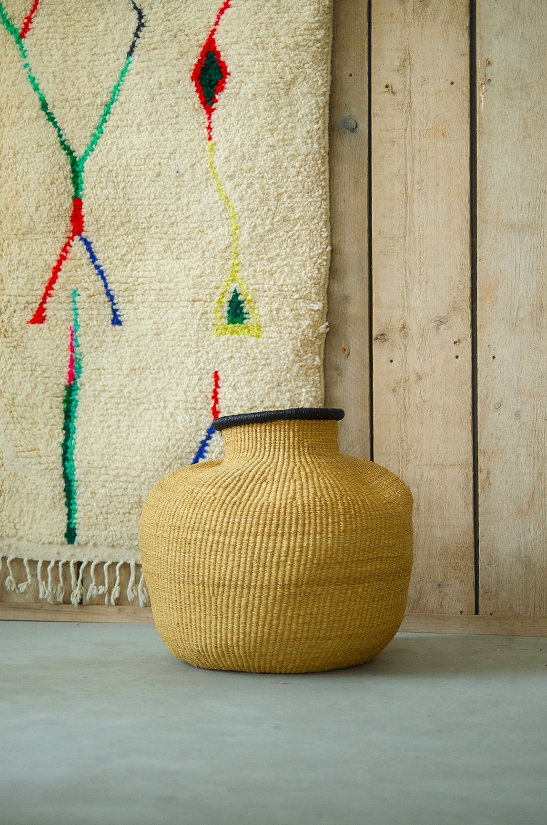 Colorful Woven Baskets