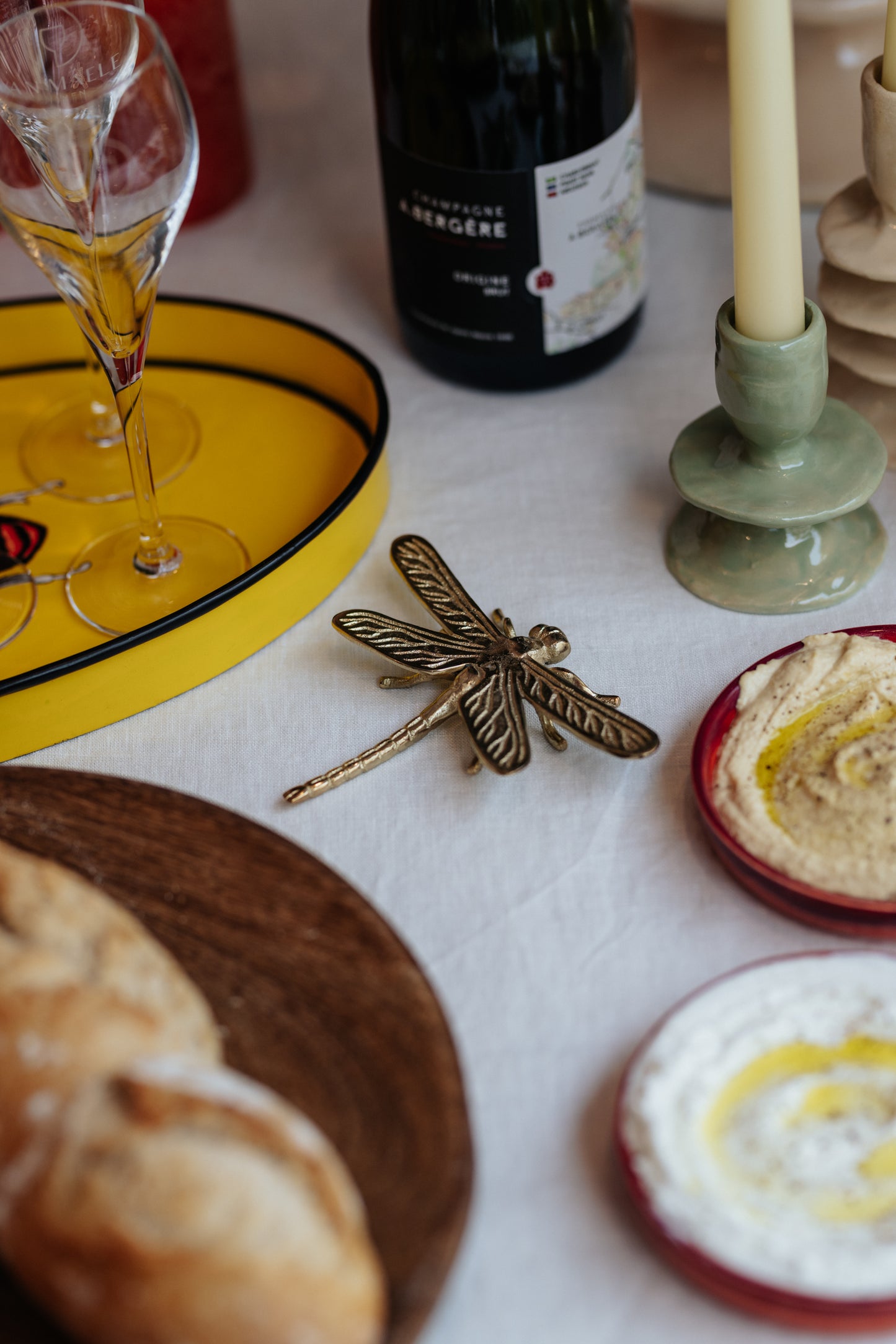 Dragonfly table decoration