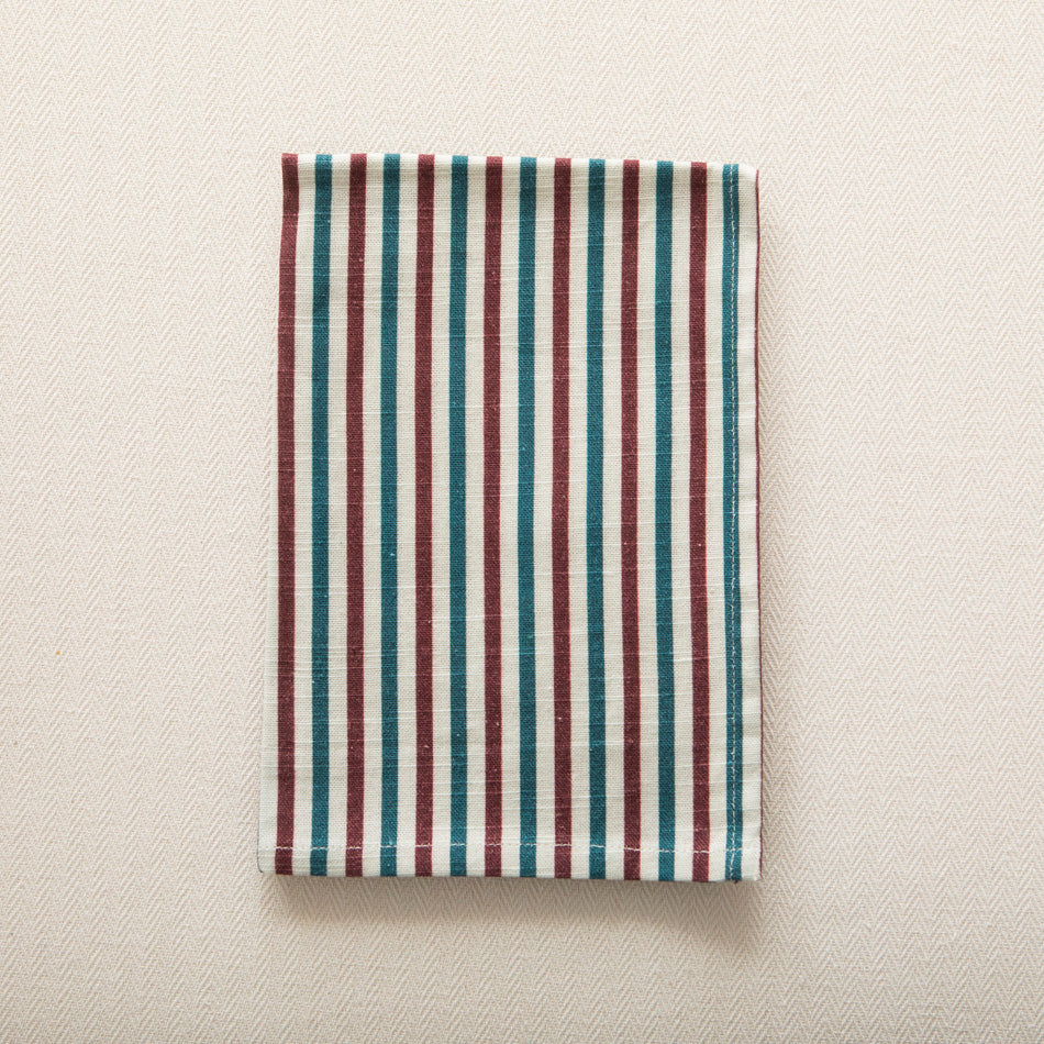 Striped napkins